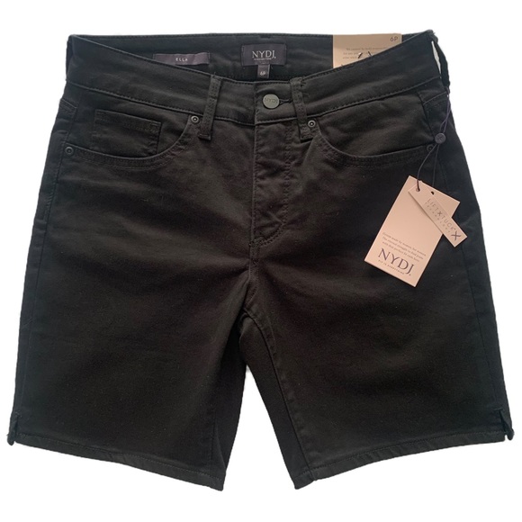 NYDJ Ella Women’s Denim Shorts with Side Seam Slits Various Sizes - Picture 1 of 9